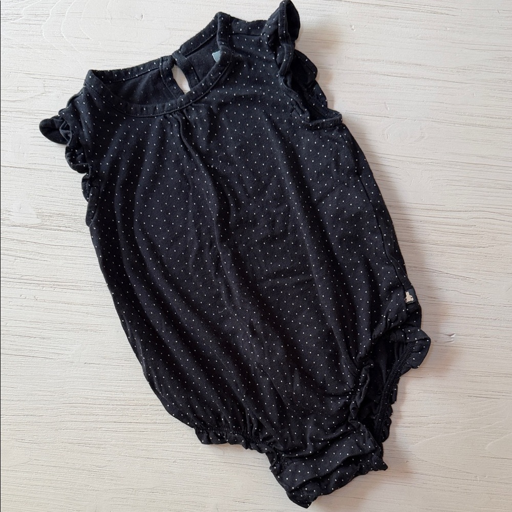 GAP Black and White Dotted Kids Bodysuit